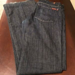 7 For All Mankind Size 28 Flare Jeans.
